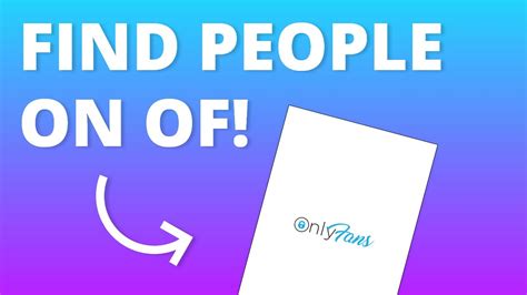 how to find onlyfans of people i know|Discover Easy Ways to Find People You Know on OnlyFans